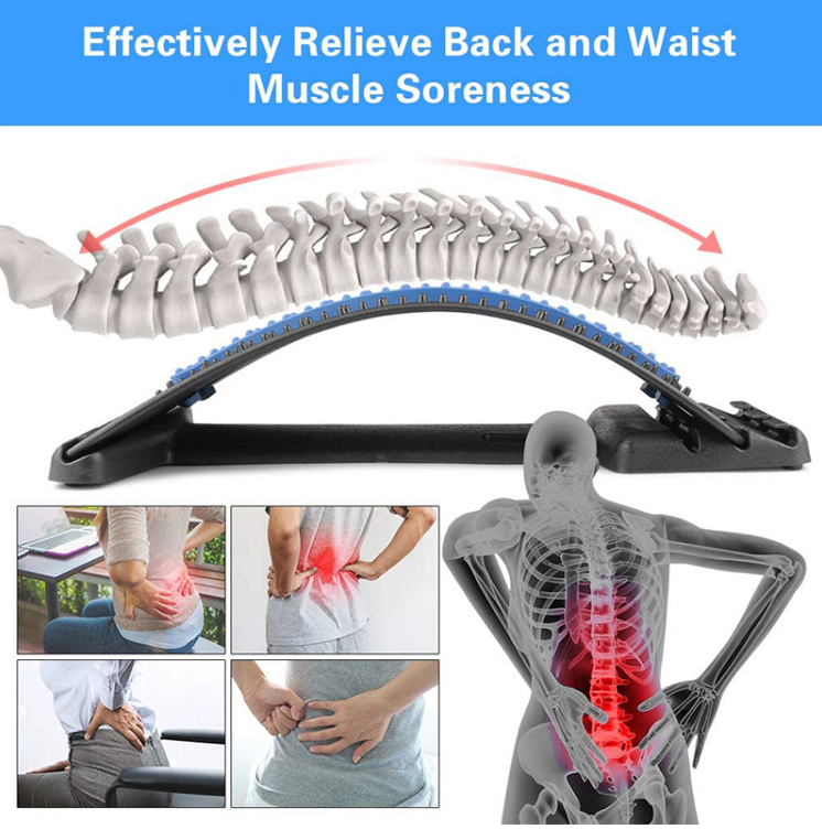 ORTHOARCH™ ADJUSTABLE LUMBAR BACK STRETCHER